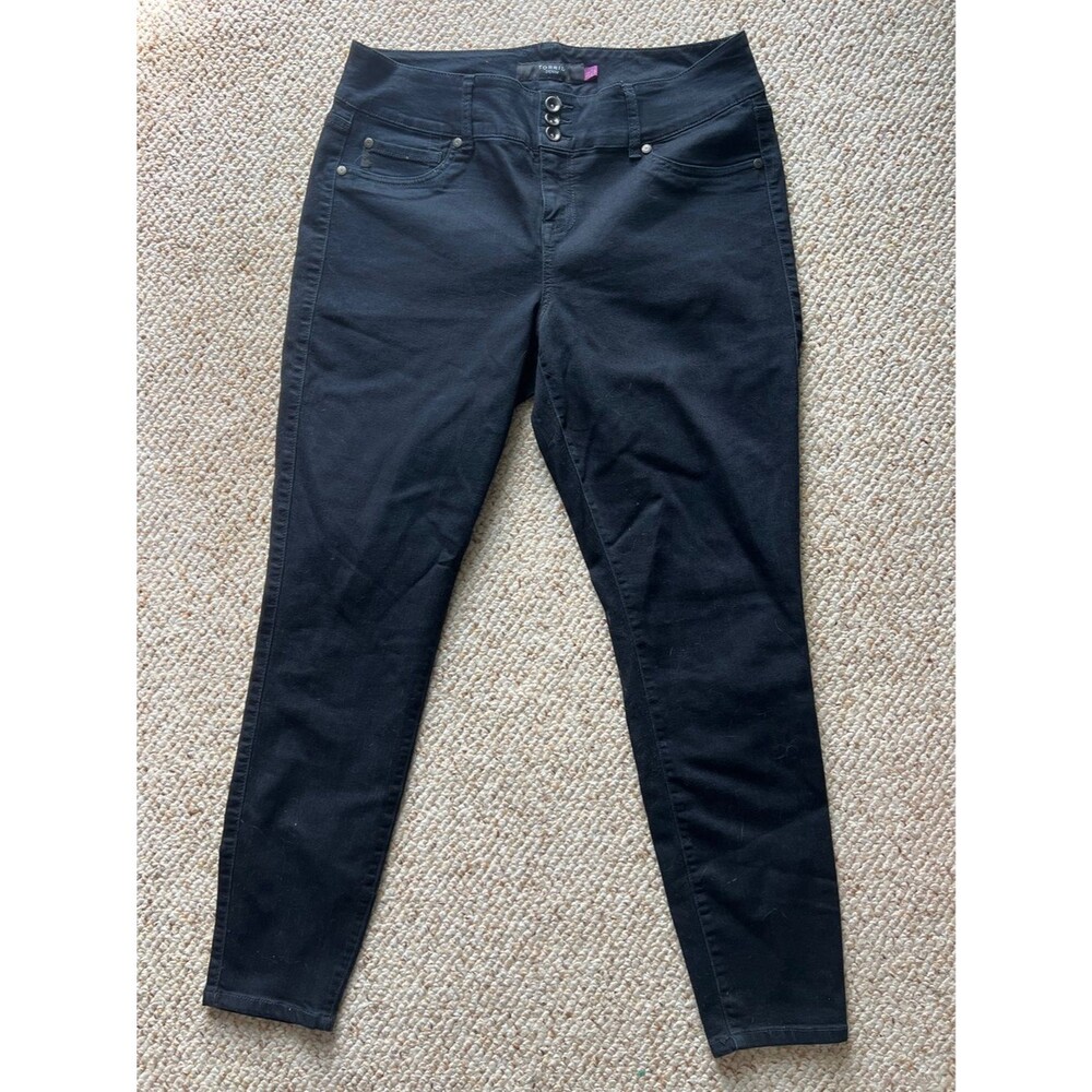 torrid 16 Dark Navy Stretch Skinny Jeans